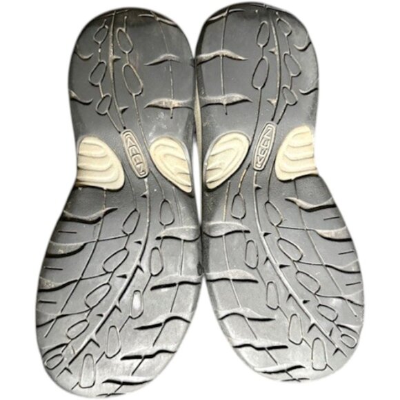 KEEN Presidio II Lace Up Leather Walking/Everyday Shoe -- Black/Grey - 39/8.5 - Picture 8 of 11